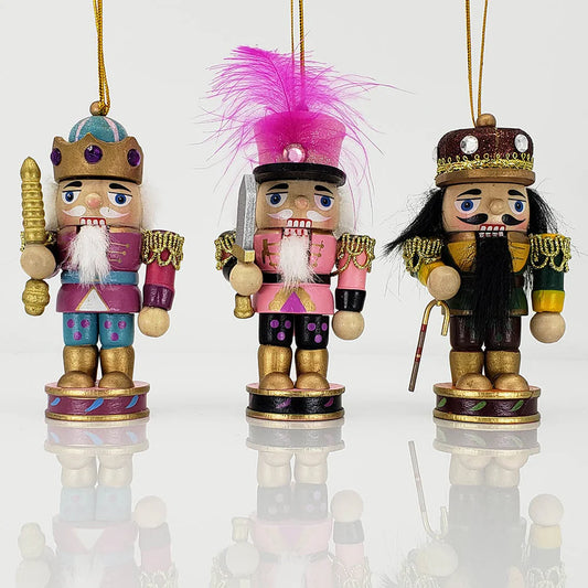 Stubby King and Soldier Ornament 4 inch