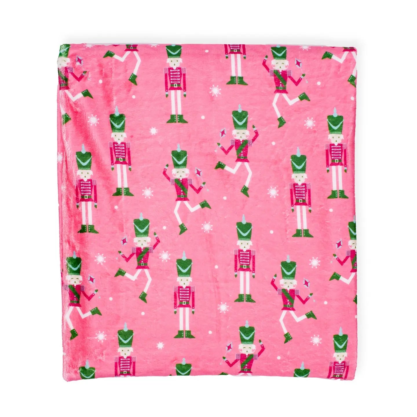 The Royal Standard Nutcracker Cutie Throw Pink/Multi 50x60