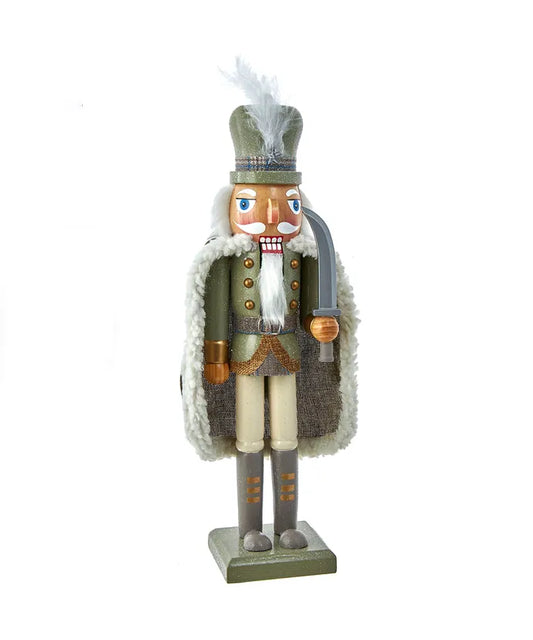 Kurt Adler 15" Sage Green Nutcracker