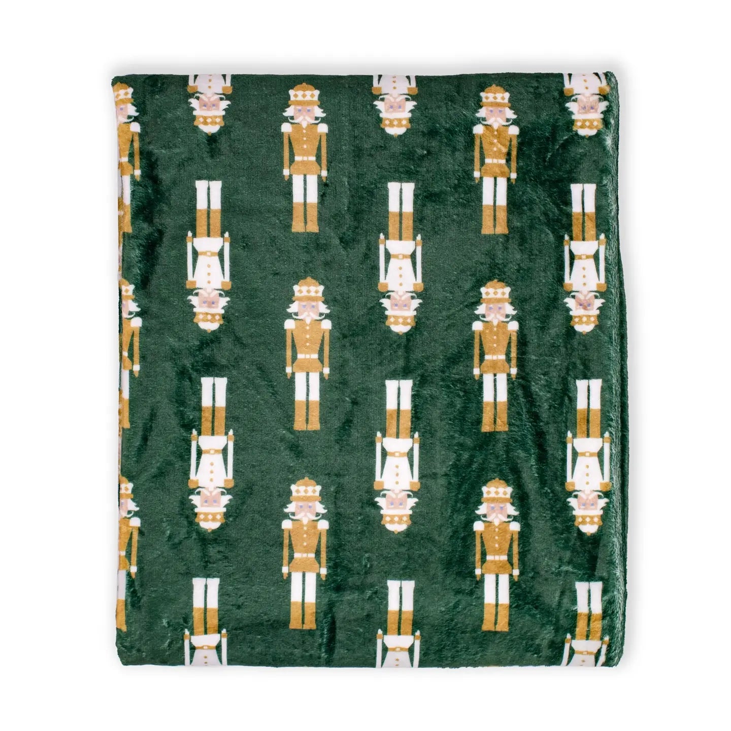 The Royal Standard Alpine Nutcracker Throw Dark Green/Multi 50x60