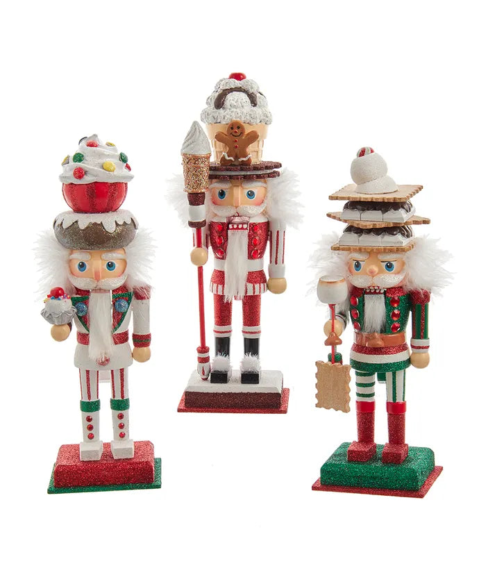 10" Hollywood Nutcrackers™ Sweets Hat Nutcrackers, Assorted